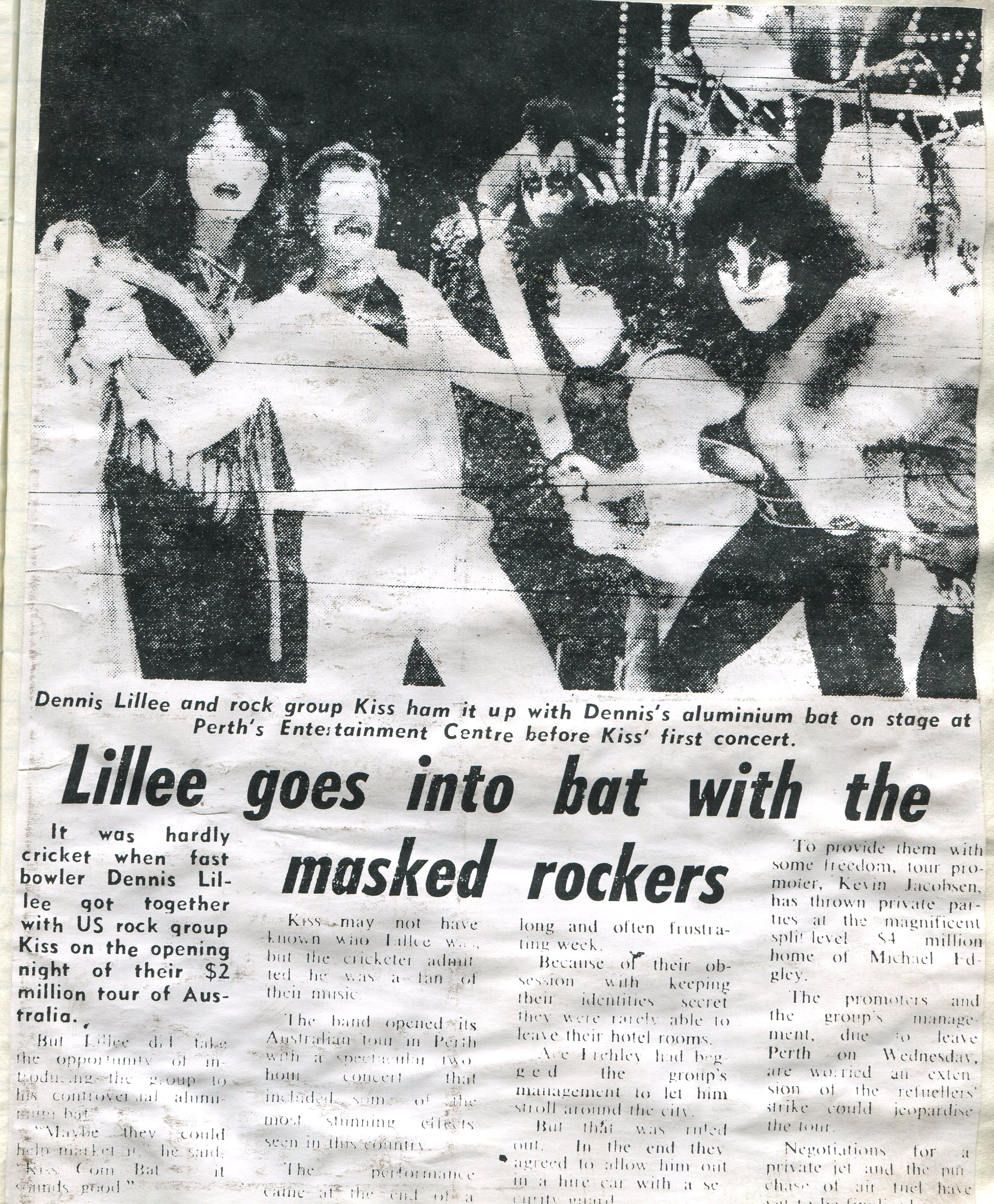 Rockbrat Remembers: When Dennis Lillee met KISS | The Rockbrat Blog2609 x 3159